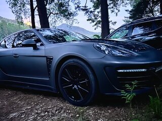 2009 Porsche Panamera Turbo I, серый, 5650000 рублей, вид 2