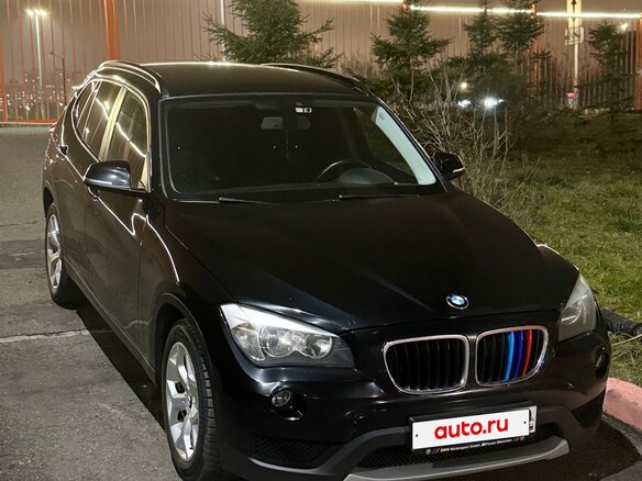 2012 BMW X1 18i I (E84) Рестайлинг, чёрный - вид 7