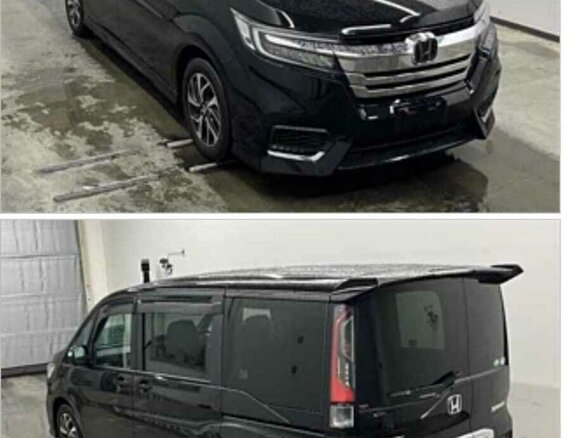 2020 Honda Stepwgn Spada V Рестайлинг, чёрный, 2950000 рублей
