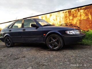 1994 Saab 900 II, синий, 300000 рублей, вид 2