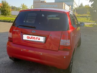 2007 Kia Picanto I, красный, 350000 рублей, вид 3