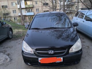 2010 Hyundai Getz I Рестайлинг, чёрный, 320000 рублей, вид 1