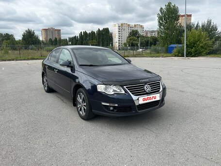2007 Volkswagen Passat B6, синий, 680000 рублей, вид 2