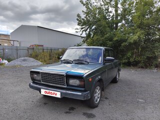 2010 Lada (ВАЗ) 2107, синий, 210000 рублей, вид 1