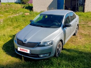 2014 Skoda Rapid I, серебристый, 980000 рублей, вид 1