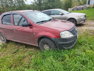 2010 Renault Logan I Рестайлинг, красный, 270000 рублей, вид 1
