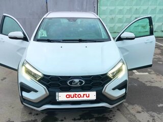 2024 Lada (ВАЗ) Vesta SW Cross I Рестайлинг (NG), белый, 1950000 рублей, вид 2