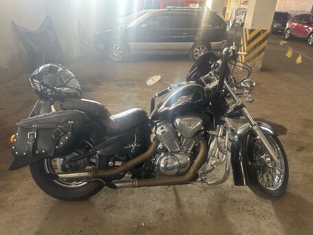 1996 Honda Steed 400, чёрный, 250000 рублей, вид 3