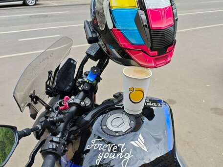 2019 Yamaha MT-09 (FZ-09), синий, 1350000 рублей, вид 2
