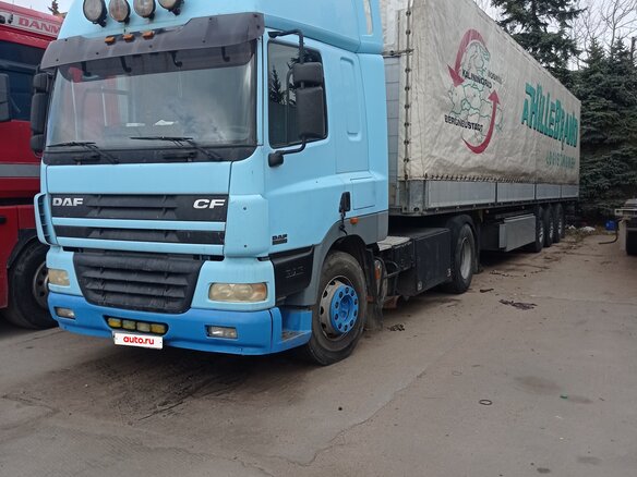 2002 DAF CF-series, голубой, 900000 рублей - вид 1