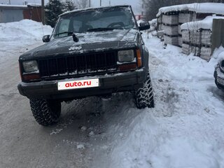 1988 Jeep Cherokee II (XJ), серебристый, 470000 рублей, вид 2