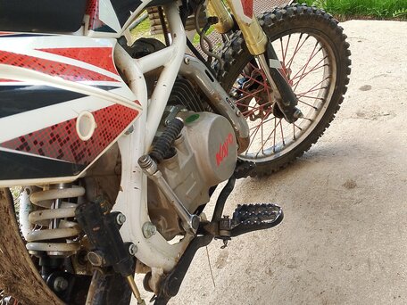 2021 Kayo Basic TT140EM, красный, 92000 рублей, вид 3