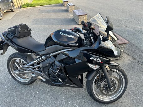 2009 Kawasaki Ninja 650, чёрный, 440000 рублей, вид 2