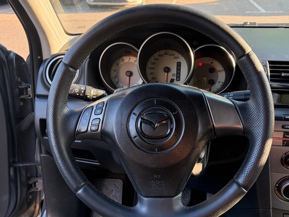 2008 Mazda 3 I (BK) Рестайлинг, серый, 550000 рублей - вид 9