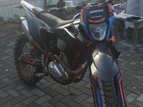 2024 Regulmoto Holeshot, чёрный, 160000 рублей