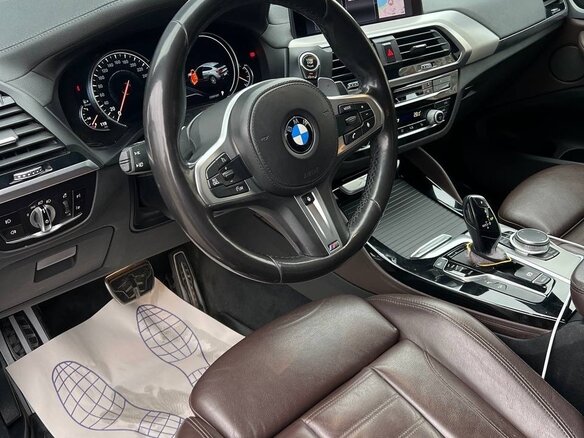 2019 BMW X4 30d II (G02), синий - вид 5