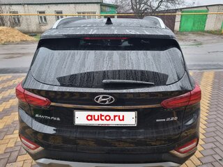 2019 Hyundai Santa Fe IV, чёрный, 3100000 рублей, вид 5