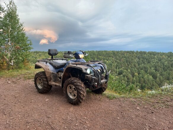 2012 Polar Fox ATV600, синий, 365000 рублей - вид 1