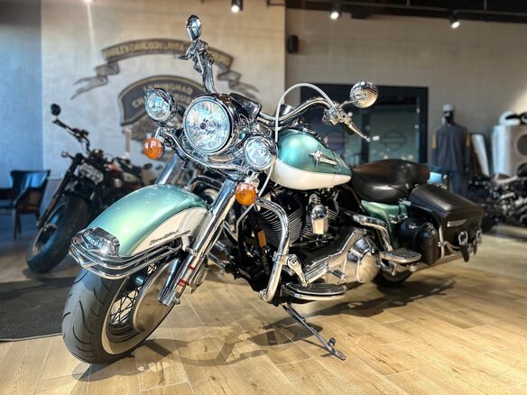 2002 Harley-Davidson Road King, зелёный, 1250000 рублей - вид 1