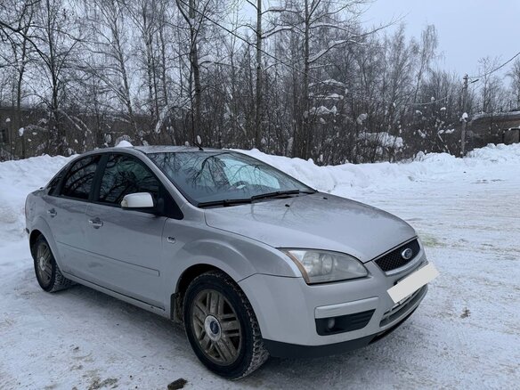 2008 Ford Focus II, серебристый, 390000 рублей - вид 7