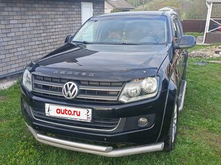 2013 Volkswagen Amarok Double Cab full-time I, чёрный, 1850000 рублей, вид 2