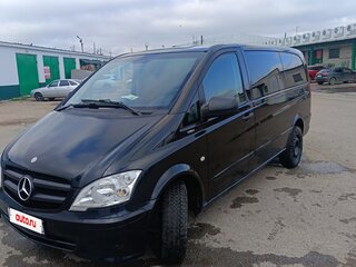 2013 Mercedes-Benz Vito 113 CDI L3 II (W639) Рестайлинг, чёрный, 1550000 рублей, вид 1