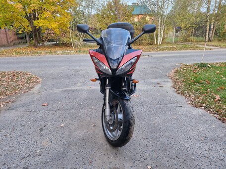 2009 Yamaha FZ6, оранжевый, 430000 рублей, вид 2
