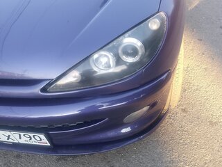 2003 Peugeot 206, фиолетовый, 550000 рублей, вид 5