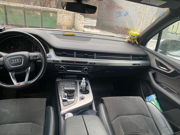 2015 Audi Q7 II (4M), белый, 3100000 рублей - вид 8