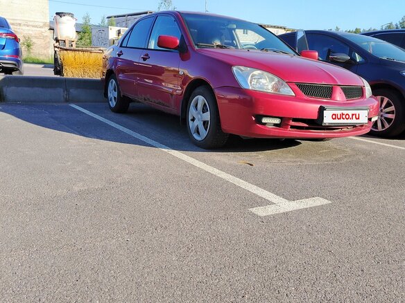 2006 Mitsubishi Lancer IX, красный, 280000 рублей