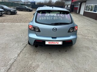 2006 Mazda 3 I (BK) Рестайлинг, серебристый, 515000 рублей, вид 4
