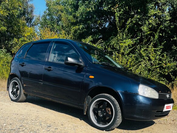 2012 Lada (ВАЗ) Kalina I, синий, 310000 рублей - вид 1