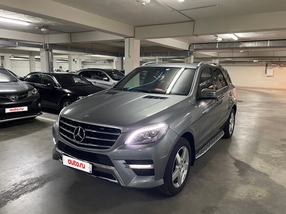 2013 Mercedes-Benz M-Класс 350 III (W166), серый, 2750000 рублей