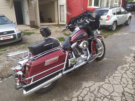 2000 Harley-Davidson Electra Glide, пурпурный, 700000 рублей, вид 4