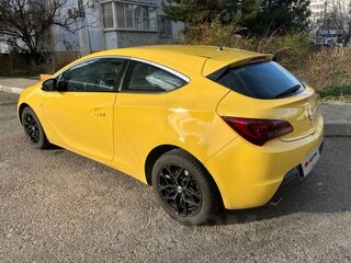 2013 Opel Astra GTC J Рестайлинг, жёлтый, 1360000 рублей, вид 5