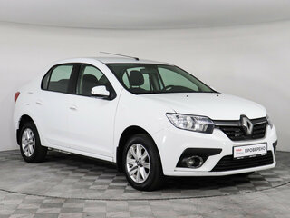 2019 Renault Logan II Рестайлинг, белый, 937000 рублей, вид 3