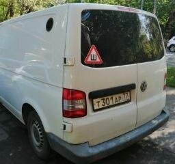 2010 Volkswagen Transporter T5 Рестайлинг, белый, 1100000 рублей, вид 4