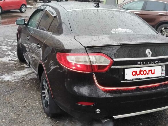 2011 Renault Fluence I, чёрный - вид 6
