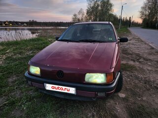 1990 Volkswagen Passat B3, пурпурный, 140000 рублей, вид 1