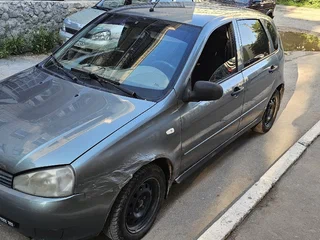 2008 Lada (ВАЗ) Kalina I, серый, 65000 рублей, вид 1