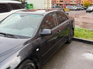 2006 Mazda 6 I (GG) Рестайлинг, чёрный, 450000 рублей, вид 2