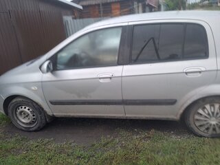 2005 Hyundai Getz I, серебристый, 230000 рублей, вид 2