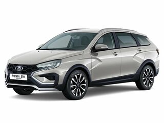 2026 Lada (ВАЗ) Vesta SW Cross I Рестайлинг (NG), серебристый, 2175000 рублей, вид 1