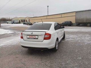 2014 Skoda Rapid I, белый, 855000 рублей, вид 5