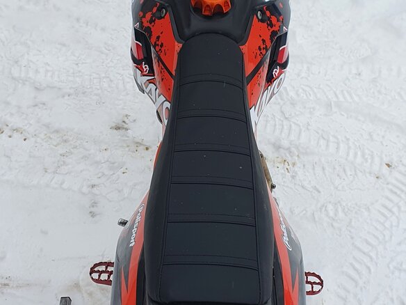 2022 Kayo Evolution YX140EM, красный, 75000 рублей - вид 4