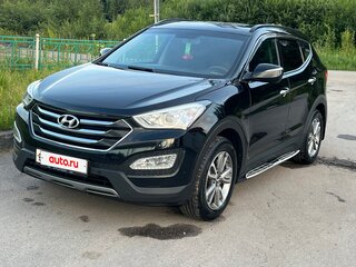 2014 Hyundai Santa Fe III, чёрный, 1900000 рублей, вид 1