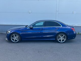 2014 Mercedes-Benz C-Класс 180 IV (W205), синий, 1869000 рублей, вид 4