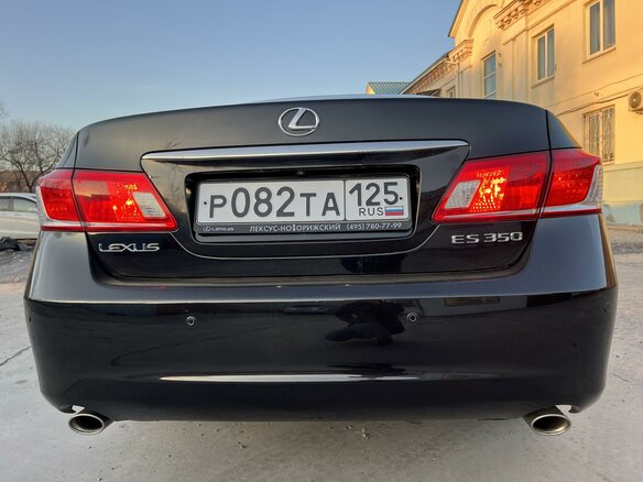 2012 Lexus ES 350 V Рестайлинг, чёрный, 1590000 рублей - вид 5