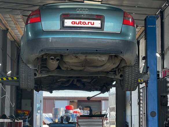 1998 Audi A6 II (C5), зелёный, 400000 рублей - вид 5