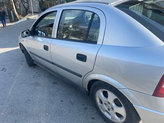 2001 Opel Astra G, серебристый, 360000 рублей, вид 4